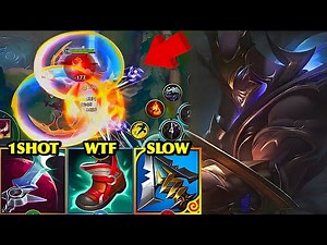 Wild Rift China Zed Mid | 26KILL ECLIPSE ZED SPAMMING SKILLS WITH INSANE BURST! | Build & Runes