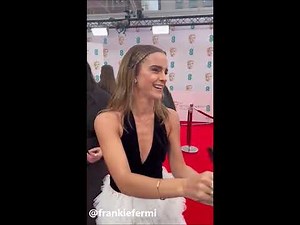 Emma Watson at the BAFTAs 2022 in London [March 13, 2022]