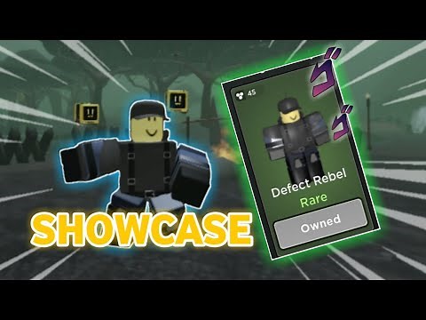 Evade - New "Defect Rebel" Character ⚔️ (Roblox)
