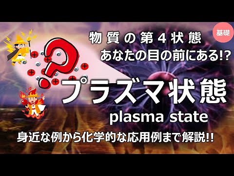 【プラズマ】物質の第４状態が自然界や工業的にも見られる例