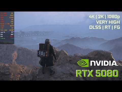 RTX 5080 | Is enough for Death Stranding 2: On the Beach | 4K, 2K, 1080p | Performance Review