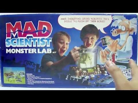 1986 Mattel Mad Scientist - Monster Lab Toy Review