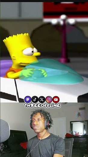 bart got taken by the aliens #gaming #explore