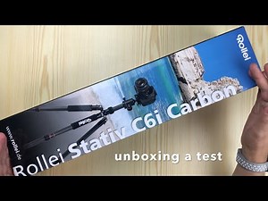 Rollei C6i carbon - vstupní brána do kategorie profesionálních stativů [4K]