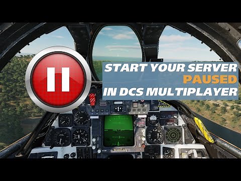 DCS Pause Server | Mission Start