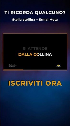 Stella stellina - Ermal Meta | KARAOKE e BASE STRUMENTALE #sanremo2026
