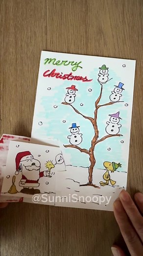 DIY Snoopy Christmas Card Tutorial for a Joyful Holiday