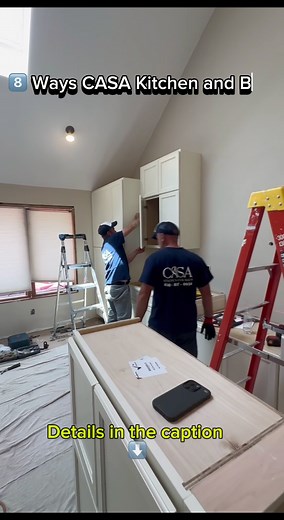 👷‍♂️8 Ways CASA Kitchen & Bath Saves You Money💸 1️⃣Expertise: At CASA Kitchen & Bath, our team’s experience helps avoid costly mistakes and ensures a smooth process. 2️⃣Durability: We deliver high-quality, long-lasting work, saving you money on future repairs. 3️⃣Smart Choices: Our experts know the best materials for your project, preventing unnecessary expenses. 4️⃣Discounts: We have access to exclusive material deals, giving you the best quality at lower prices. 5️⃣Efficiency: CASA Kitchen &