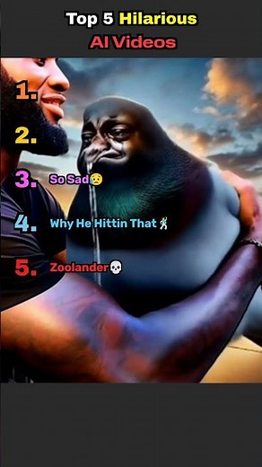 Try Not to Laugh 😂 Top 5 AI Videos