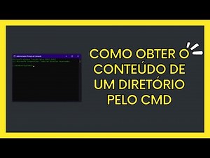 Como listar arquivos e pastas no CMD