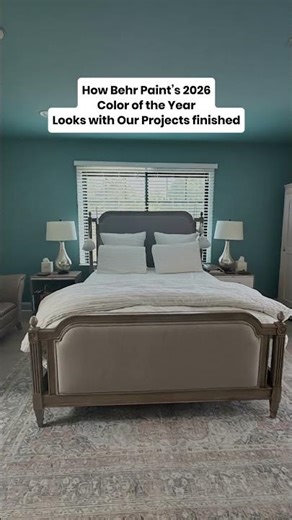 🎨 Behr Paint 2026 Color of the Year on Our Finished Projects ✨🏡