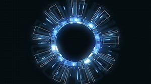 Download Technology hud background. for free