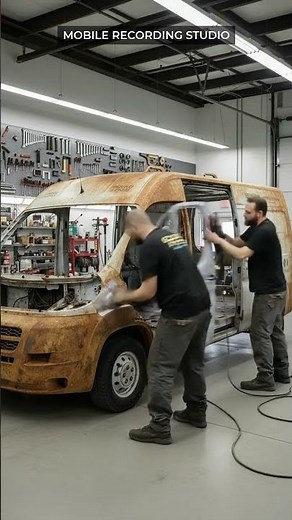 🎙️ INSANE Mobile Recording Studio Van Build - ProMaster Transformation!