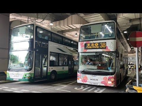 Hong Kong Bus 新大嶼山巴士 MAN A95 (ND323F) MD01 @ NLB 38 逸東邨🔄東涌站