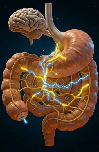 The Hidden Brain Inside Your Gut | Gut–Brain Connection Explained⚡🧠 ‪@researchriderinfo‬ #food #brain