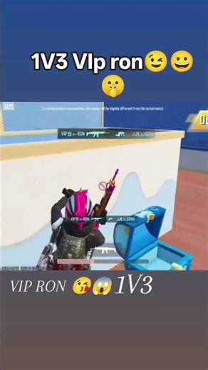 #bgmi 1V3 Op veri nice VIP ron🤫💯💯