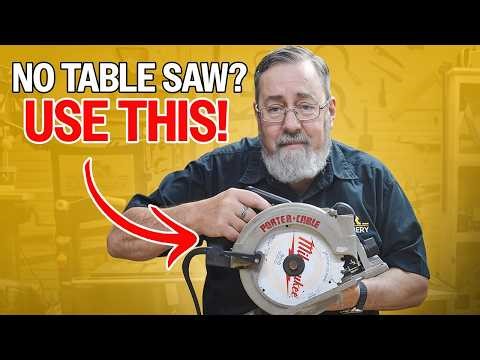 How to Use a Circular Saw Like a Table Saw
