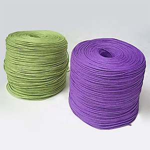 [Hot Item] Customizable Paper Raffia Colorful Twisted Paper Rope Recyclable Twisted Paper String for Packaging