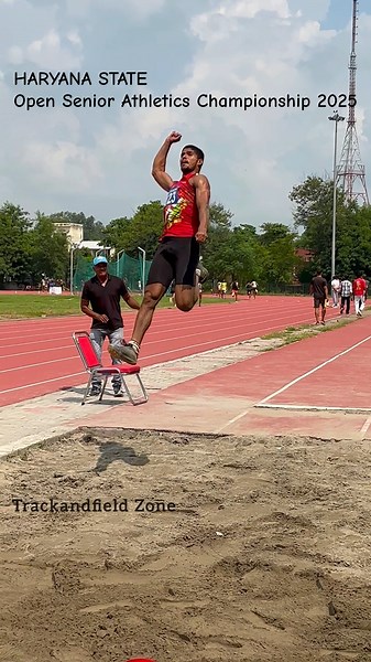 Long Jump - Mens || 12th Haryana State Open Senior Athletics Championship 2025