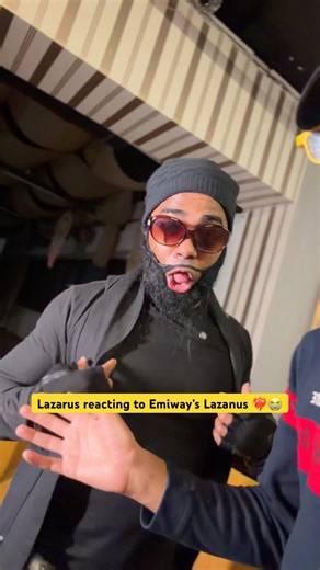 Lazarus Reacting to Emiway’s Lazanus ❤️‍🔥🍌 | #emiwaybantai #shorts #lazarus