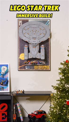 Jerry Ma on Instagram: "LEGO Star Trek Immersive Build!#legocollection #legochristmas #legostartrek #startrek #legodisplay"