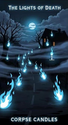 “CORPSE CANDLES – The Ghost Lights That Predict Death” | Dark Heart Stories”