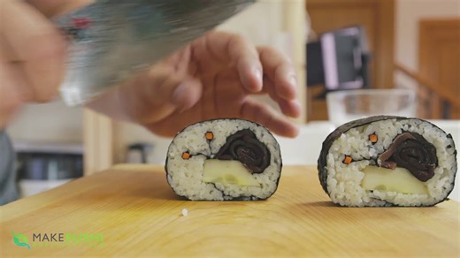 Make Adorable Snail Sushi Rolls at Home
