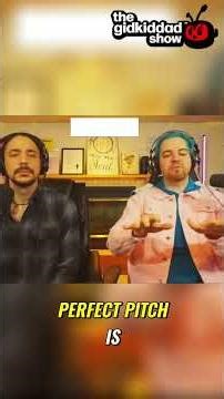 Does Jung Kook of BTS has true perfect pitch? - The GidKidDad Show #shorts