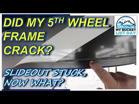 Grand Design 5th Wheel Frame Cracked? Ep 3.76. #Crackedframe