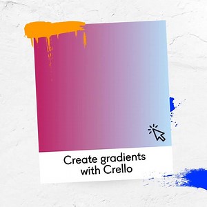 No need to create gradients from scratch! Simply go to our Objects tab and add ready-made gradients to your designs. It's that easy, try it yourself ;) https://crello.com/home/ | VistaCreate