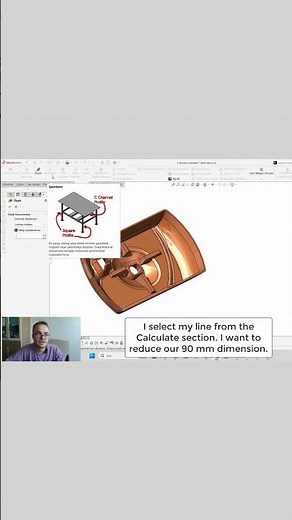 Scaling a solid model in SolidWorks