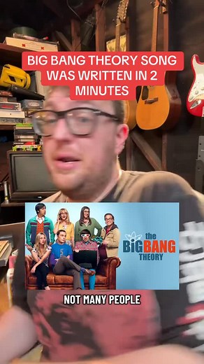 The Big Bang Theory theme song was written in 2 minutes, 15 minutes before it was due #movies #television #bigbangtheory #filmtok #sitcoms | Spandrew Spice