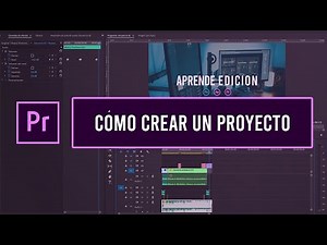 Cómo crear un proyecto en Adobe Premiere // Adobe Premiere 2020