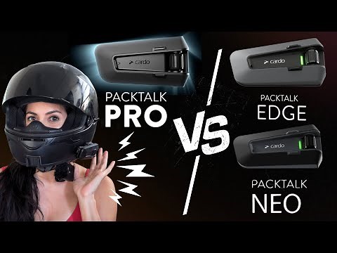 Cardo Packtalk PRO vs. EDGE vs. NEO: Which One is Right for YOU?
