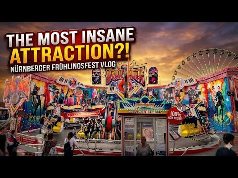 Germany’s Spring Vibe: Nuremberg Festival Walkthrough #festival #volksfeste 