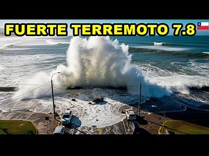 URGENT! TSUNAMI ALERT IN CHILE AFTER 7.8 EARTHQUAKE. MASS EVACUATIONS