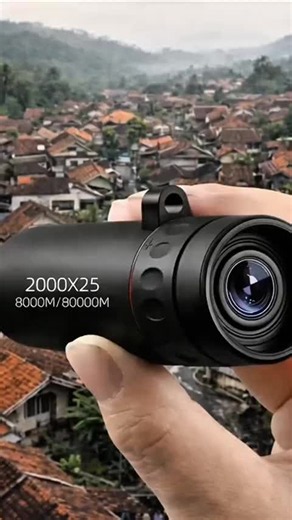 Teropong Monokular Portable HD BAK4 FMC 2000x25 MR-20 Teleskop Mini dengan Lensa BAK4 FMC untuk Observasi Jarak Jauh dan Detail Alam #teropong #teropongviral #monocular #lensa #teropongmini