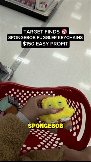 SPONGEBOB FUGGLER KEYCHAINS AT TARGET 🎯🔥