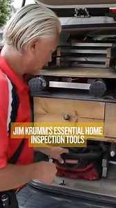 4.3K views · 70 reactions | Certified Professional Inspector® Jim Krumm gives us a look inside his essential home inspection tools and the methods and tricks that set him and his inspections up for success.  To watch the full inspection with Jim, visit: https://youtu.be/3FXGXqIghFc?si=VCezXDPXKubbSOjQ #InterNACHI #homeinspection #homeinspector | InterNACHI | Facebook