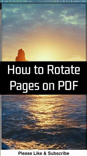 How to Rotate Pages of PDF file Permanently for FREE