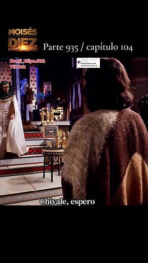 Moisés y los Diez Mandamientos: Ramsés y Henutmire felices por el regreso de Moisés