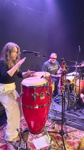 Congas & Drums Battle with Live Band