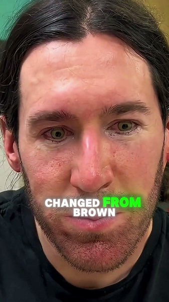 he changed his eye color... biggest mistake ever?