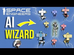Space Engineers Grid AI Drone Wizard - Upcoming New Ship Battle Tactic