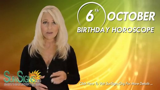 October 6 Zodiac Horoscope Birthday Personality