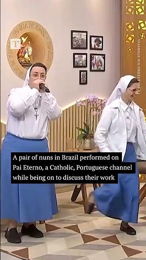 Beatboxing Nun Goes Viral After Live TV Performance shorts