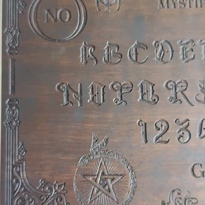 Gothic Ouija Board With Planchette: Victorian Fortune Telling Game - Etsy