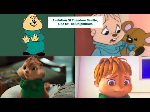 Evolution Of Theodore Seville, One Of The Chipmunks