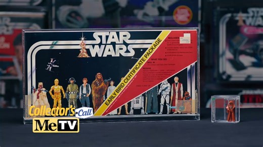 11K views · 141 reactions | Celebrate May the Fourth with a special Star Wars episode of Collector’s Call! These toys come from a long time ago in a galaxy far, far away... and they're landing today at 6:30P | 5:30C.  | MeTV | Facebook