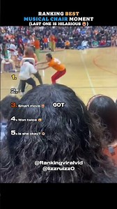 Ranking Best Musical Chair Moment 😂